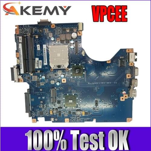 AKEMY Original For Sony VAIO VPCEE A1823506A Laptop Motherboard PCG61611M DA0NE7MB6D0 DDR3 100% Working