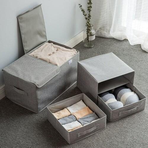 Multi-Layer Home Storage Bin Underwear Storage Box Dorm Room Essentials Closet Organizer Drawer Clothes Organizer Toy Storage