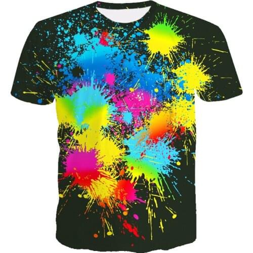 2021 Mens Tshirt Couple Bottoming Shirt Skull Head Wolf 3D Printed Loose Large Size Sports Fitness Short Sleeve Kids Tops Tees