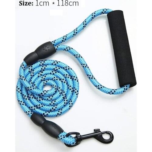Medium-sized Dog Walking Dog Cat Collar Lead Rope Chain Anti-Impact Pet