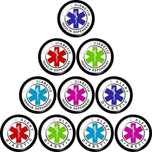 RN sign Medical signs 10pcs mixed 12mm/16mm/18mm/25mm Round photo glass cabochon demo flat back Making findings