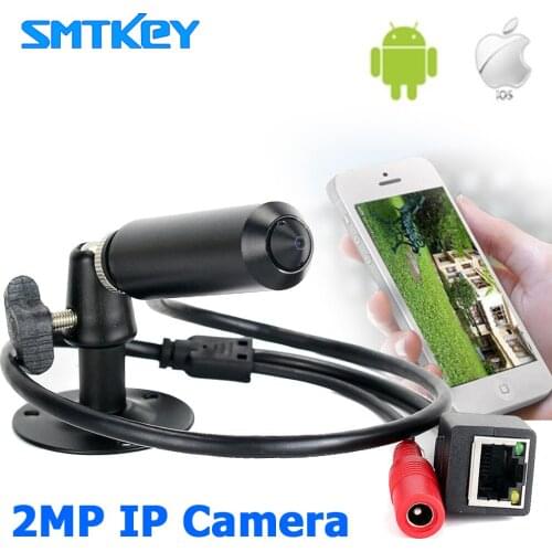 Onvif 1080P pinhole lens IP Camera h.265 2MP Network Camera support Android & IOS phone View