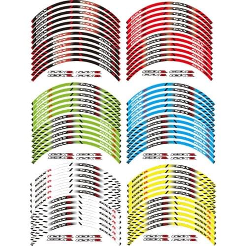 High quality Motorcycles Reflective sticker For all SUZUKI GSXR 250 400 600 1000 750 GSXR1000R GSXR1000 GSXR600 750