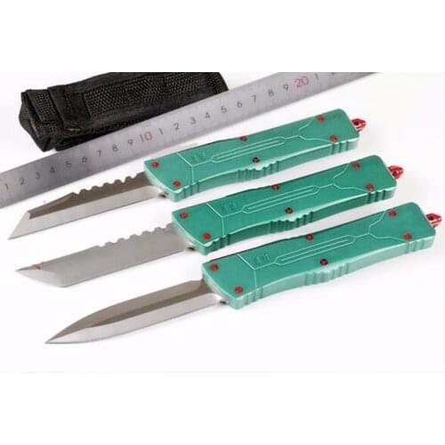 A10 CNC 7CR17 Blade Dual Action Tactical Folding Fixed Blade Knife Pocket Fishing Hunting Edc Survival Tool Knives