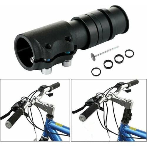 Mountain Bicycle Handlebar Fork Stem Rise Up Extender Extension Head Up Adaptor Aluminium Stem Road Bike Stem