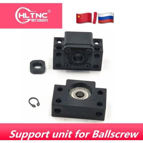High quality in stock : BK10 BF10 BK12 BF12 BK15 BF15 BK20 BF20 for SFU1204 SFU1605 SFU2005 Ball Screw End Support for CNC parts