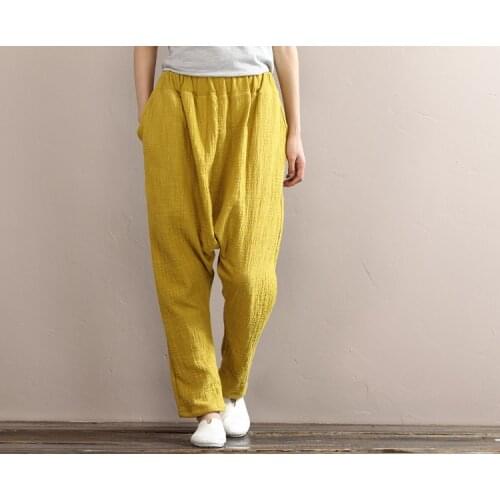 2020 Spring Original Design Womens Harmen Pants Female Stylish Pant Female Ladies' Capris 16472-8