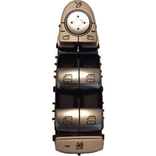 2139054803 A2139054803 Brown Black Coffe Color White Led Window Lifter Switch for