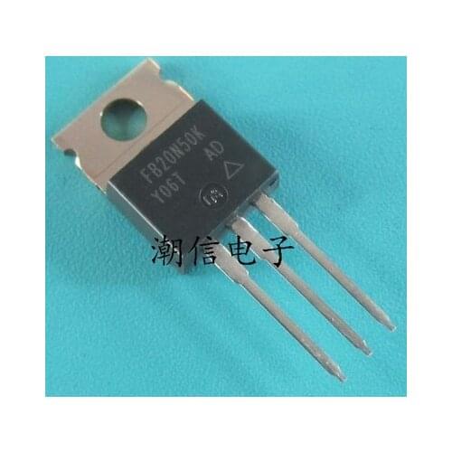 50 PCS/LOT FB20N50K TO-220 NEW ORIGINAL 20N50 IRFB20N50K