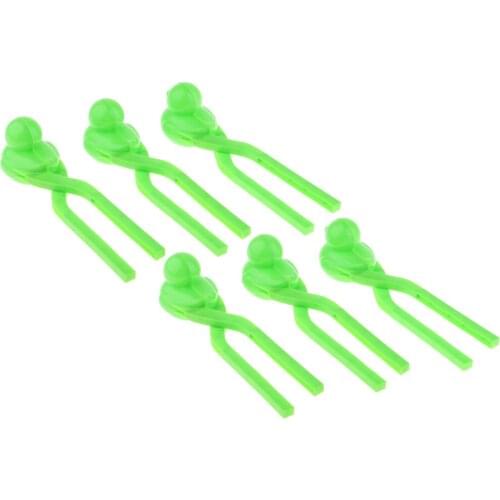 6 x Snowball Makers Duck Shape with Handles Make Perfect Snow Balls - Green