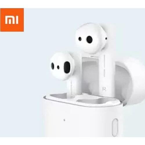 Original Xiaomi Wireless Bluetooth Headset Air2 Noise-reducing Sports Running Binaural Earplug Type Mini Driving Earplug