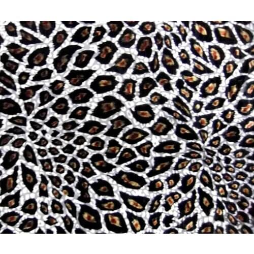 Brand New Leopard Evening Dress Gold Silk Velvet Fabric Blouse Cheongsam Baby Cloak African Printed Material Wholesale Retail