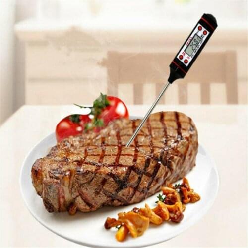 Meat Thermometer Digital BBQ Thermometer Electronic Cooking Food Thermometer Probe Water Milk Kitchen Oven Thermometer Tools