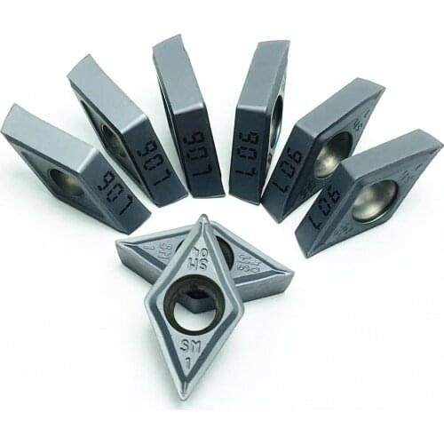 DCMT11T304 DCMT11T308 SM IC907/IC908 Carbide Insert Internal Turning Tool dcmt 11t304 Lathe Tool Turning Insert CNC Lathe Tool