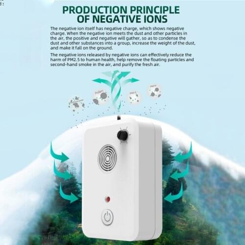 Pet Cat Deodorant Anion Air Purifier Ozone Anion Generator Deodorant For Toilet Tray Pets Product European Plug