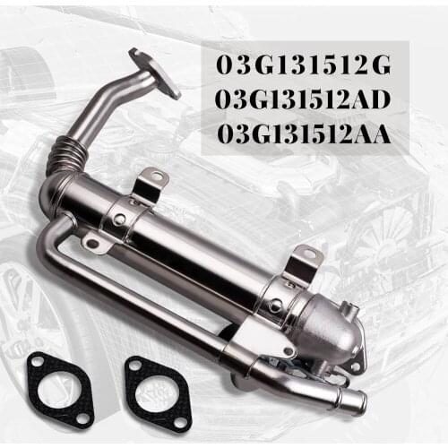 EGR Gas Recirculation Valve Cooler For VW Audi A3 For Skoda Octavia for Touran Polo AGR 1.9 2.0 TDI 03G131512G 03L131512CF