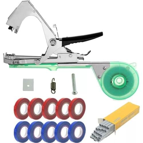 Plant Tying Tapetool Tapener Machine Garden Tools Vegetable Fruit Flower Binding Machine Stem Strapping Tape