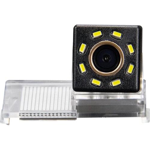 Misayaee Car Rear View Reverse Parking Camera Golden 8 LED for Citroen DS5/DS6//DS5LS Citroen C-QUATRE C3-XR C5/C4/C2 2010-2015