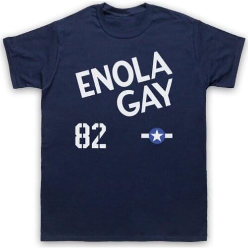 2019 New Brand High Quality For Man Better Enola Gay B-29 Aircraft Omd 80S Pop T-Shirt Adults Size Trock T Shirts