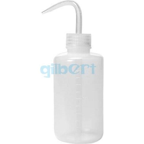 150ml 250ml 500ml Wash Clean Clear White Plastic Laboratory Wash Squeeze Bottle Transparent Container Laboratory Bottle