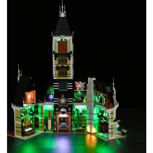 Vonado LED Lighting Set for 10273 Haunted House Collectible Model Toy Light Kit, Not Included the Building Block