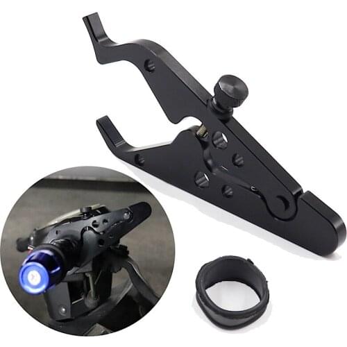 Motorcycle Handlebar Clamp Cruise Throttle Universal Aluminum Control Assist Restraint Accessory Wrist Tto Reduce Pressure