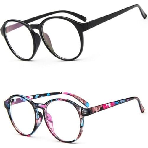 2019 Women Men Retro Round Transparent Lens Glasses Plastic Frame Optical Eyeglass Frame Spectacles Eyeglasses Armacao De Oculo