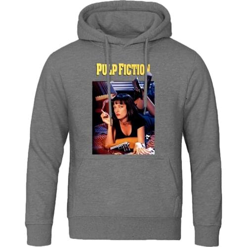 2020 spring autumn coats popular homme tracksuits Men pulp fiction hooded hoodie pullover sweatshirt long-sleeved casual jacket