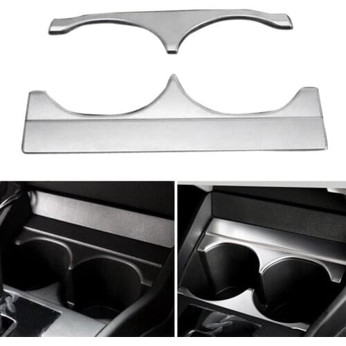 Car Central Control Water Cup Holder Cover Trim for Honda CITY 2014-2019