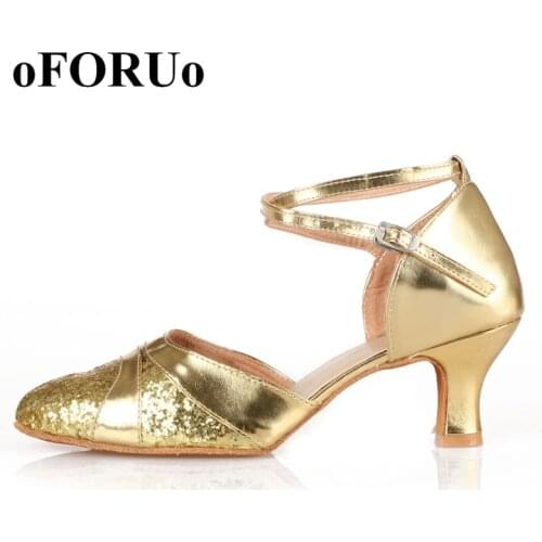 Free Shipping Brand New Womens Tango Ballroom Latin Dance Shoes heeled Sales Promotion CR002