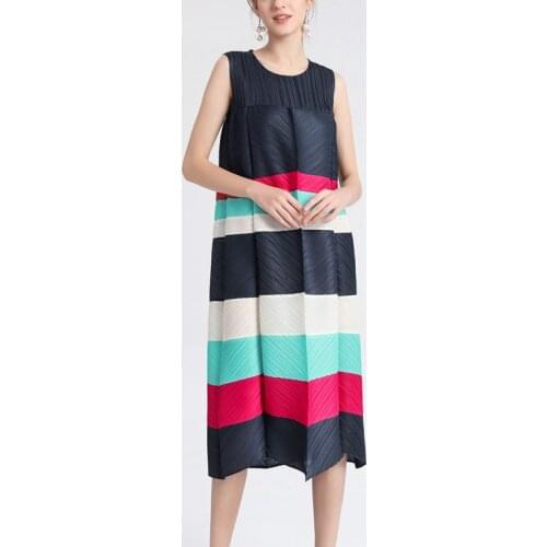 BLUE FOLD Loose Summer Dresses