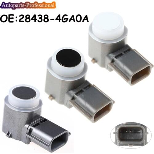3 Colors For Nissan 284384GA0A 28438-4GA0A High Quality PDC Parking Sensor Car Auto accessorie