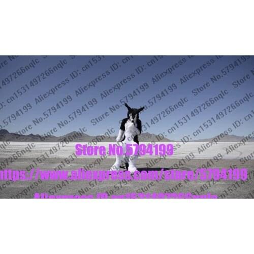 Customized Available REAL PHOTO dx0099 WOLF full sets husky dog Suit fursuit Costume fox Party Carnival Gift