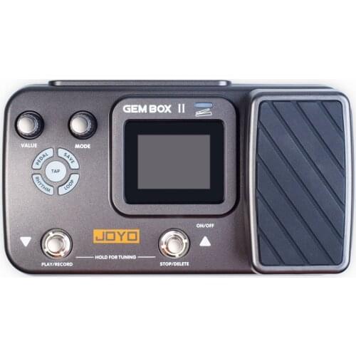 Joyo Gembox II Multi-effects Processor 3-minute looprecording 40 Drum machine Patterns