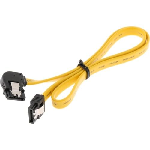 SATA 3.0 Data Cable 50cm/20'' for HDD SSD with Latching Lock 26AWG 6Gbps