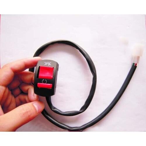 Kill ON-OFF Switch Button for ATV Motorcycle Scooter Dirt Bike 7/8" Handle Bar