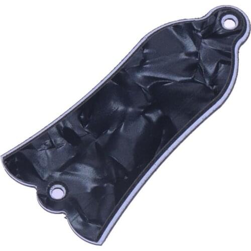 Guitar Truss Rod Cover Plate 2 Hole for Gibson Style for Les Paul for LP Guitar Black Pearl Color Musical Instrument Accessories