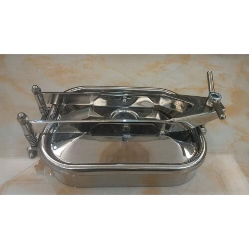 Sanitary Stainless Steel manhole, size:430*530mm ,SS304