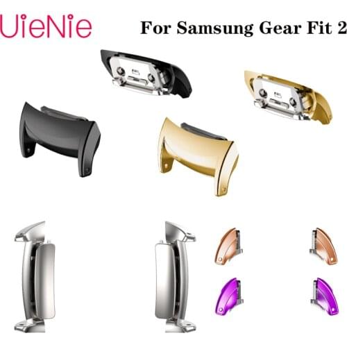 Metal connector For Samsung Gear Fit 2 high quality stainless steel adapter watch accessories bracelet connector easy to remove