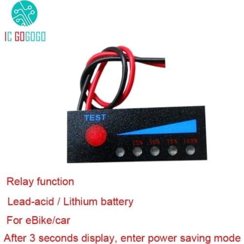 3.7V 2S 3S 4S Lithium Battery Power Level Indicator Battery Module Li-ion Lithium Capacity For Led Voltage Display Meter