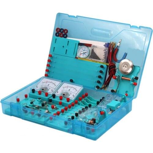 Physics Experiment Kit Basic Educational ABS Electricity Magnetism Learning Tool for Student Physics Learning Props Educational