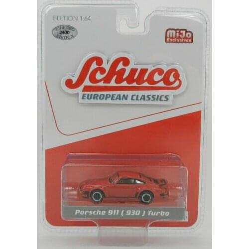 Schuco 1:64 Porsche 911 (930) Turbo- LIMITED rubber tire Die-casting metal car model MiJo 2019 K1141