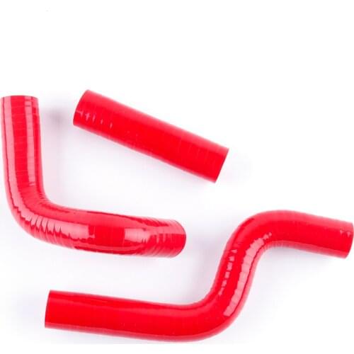 Silicone Radiator Coolant Hose Kit For KAWASAKI KX 80 85 100 1998-2013