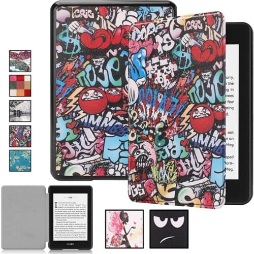 Ultra Slim Magnetic 6" e-Books Reader Haed Cover Ultra Slim Smart Case For Kindle Paperwhite 1/2/3/4 Kindle Case Hard Covers