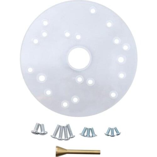 Adeeing Universal Router Base Plate Template Guides Woodworking Milling Machine Base