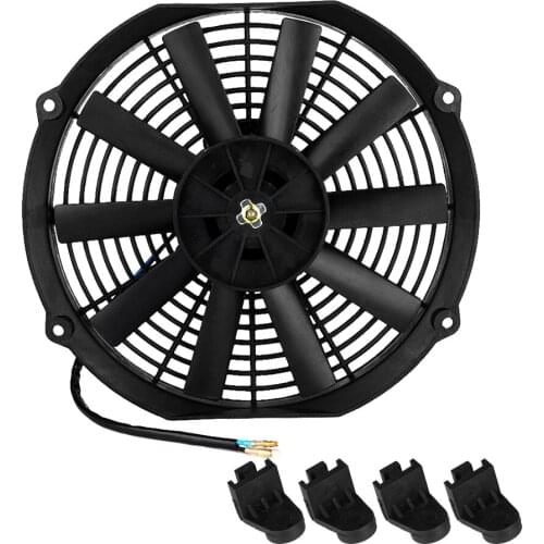 Universal Engine Cooling Fan 12in 12V 80W Car Air Conditioner Engine Electronic Cooling Fan Car Accessories Radiator cooling fan