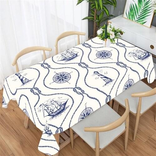Waterproof Tablecloth For Rectangular Table Camping Coffee Tables Cover Dining Mat Kitchen Textiles Cloth TableclothsDecoration