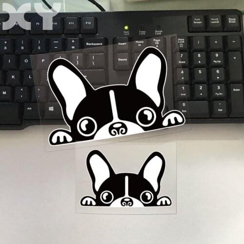 XY French Bulldog Truck Auto Sticker Decal Reflective Type Motorcycle Funny Car Vinyl Stickers Drop Shipping
