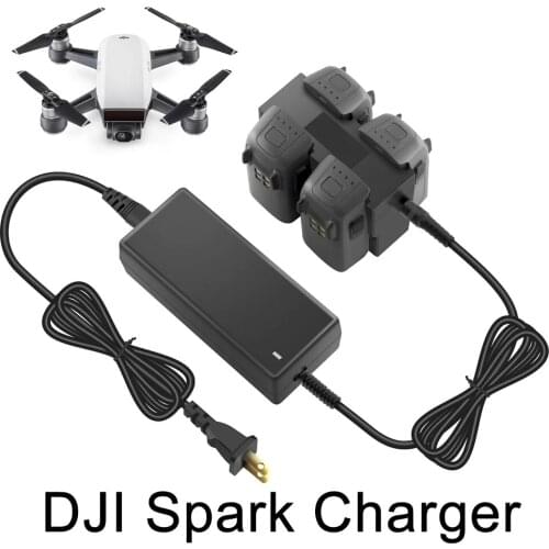 Battery Charger Parallel Charging Hub for DJI SPARK Drone Intelligent Flight Battery Manager Charging Station Display Monitor