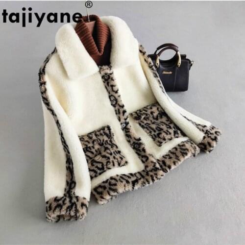 Real Coat Fur Wool Jacket Autumn Winter Coat Women Clothes 2021 Korean Vintage Sheep Shearling Streetwear Women Tops ZT3404